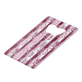 Motif rayé avec des roses (Dos Angle)