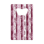 Motif rayé avec des roses (Dos)