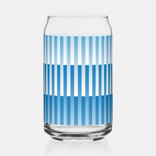 Motif rayé bleu blanc (Recto)