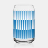 Motif rayé bleu blanc (Gauche)