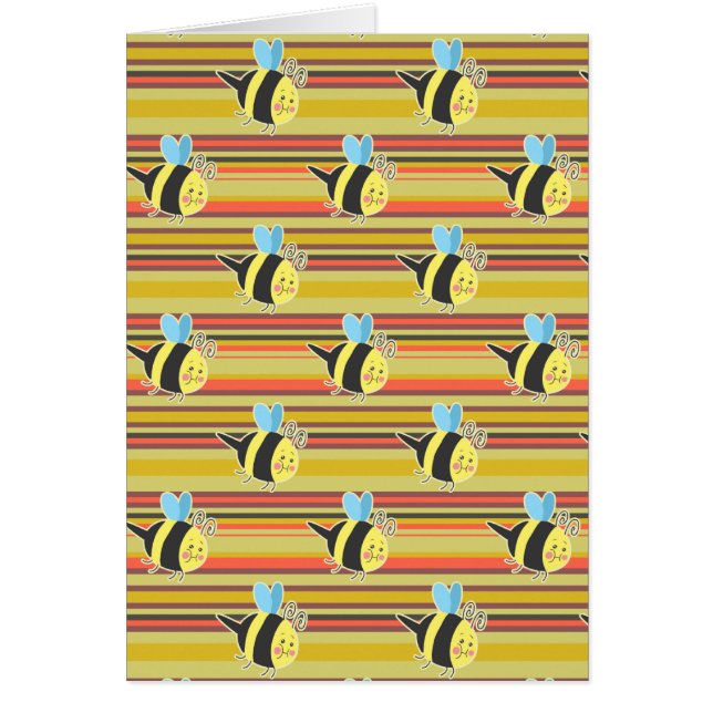 Motif rayé de rougissement de bourdon (Devant)