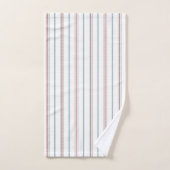 Motif rayé élégant. (Serviette à main)