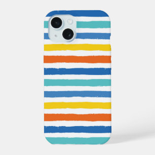 Motif rayé lumineux de plage
