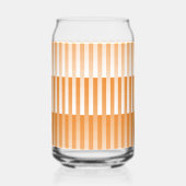 Motif rayé orange et blanc (Verso)