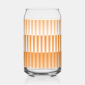 Motif rayé orange et blanc (Droite)