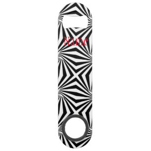 Motif rayonnant noir blanc Thunder_Cove