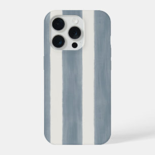 Motif rayure cabane côtière en bleu verre de mer D