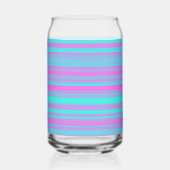 Motif Rayures Bleu Violet Rose (Gauche)