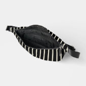 Motif rayures verticales noir et blanc classique (Ouvrir)