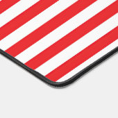Motif rayures verticales rouges et blanches classi (Coin)