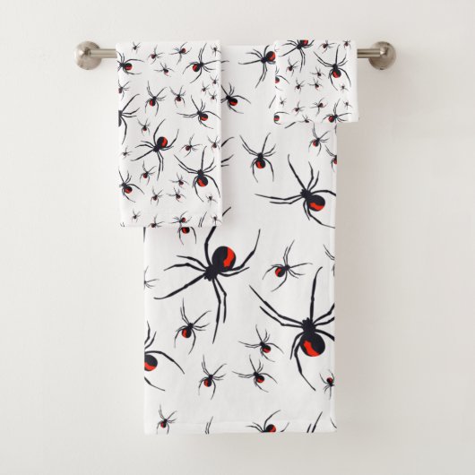 Motif Red & Black Spider (En situation)