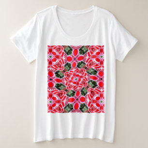Motif Red Carnation