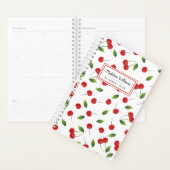Motif Red Cherry | Planificateur personnalisé (Devant avec enveloppe)