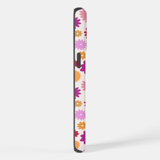 Motif Répété de Fleurs Colorées (Côté droit)