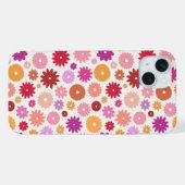 Motif Répété de Fleurs Colorées (Verso Horizontal)