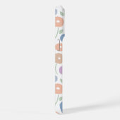 Motif Répété Fleur Floue Pastels sur Blanc (Côté droit)