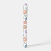 Motif Répété Fleur Floue Pastels sur Blanc (Côté droit)