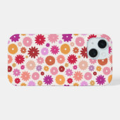 Motif Répétitif de Fleurs Colorées (Verso Horizontal)