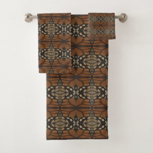 Motif répétitif de gros plan d'aile de papillon mo