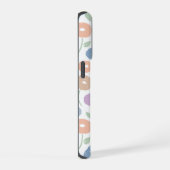 Motif Répétitif Fleur Floue Pastels sur Fond Blanc (Côté droit)