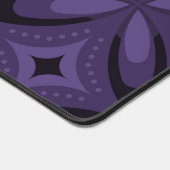 Motif Rétro de Couleur Violet Foncé (Coin)