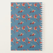 Motif Retro Hummingbird | Monogramme (Dos)