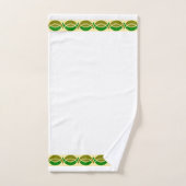 Motif rétro minimaliste personnalisable (Serviette à main)