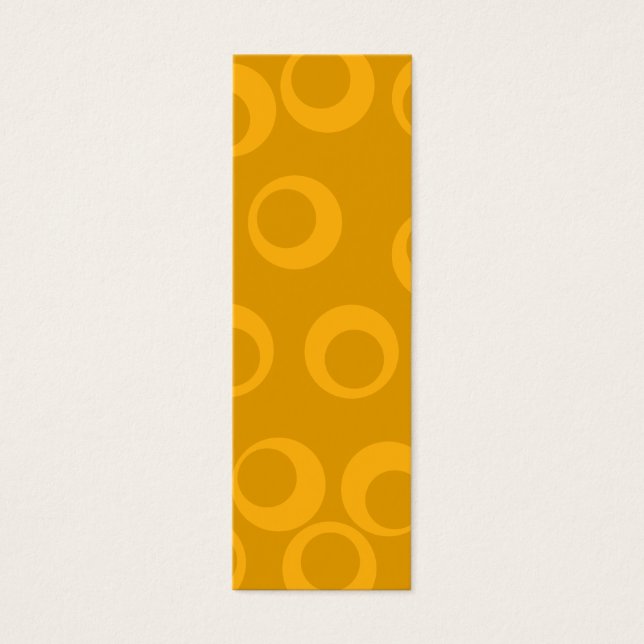 Motif rétro orange. (Devant)