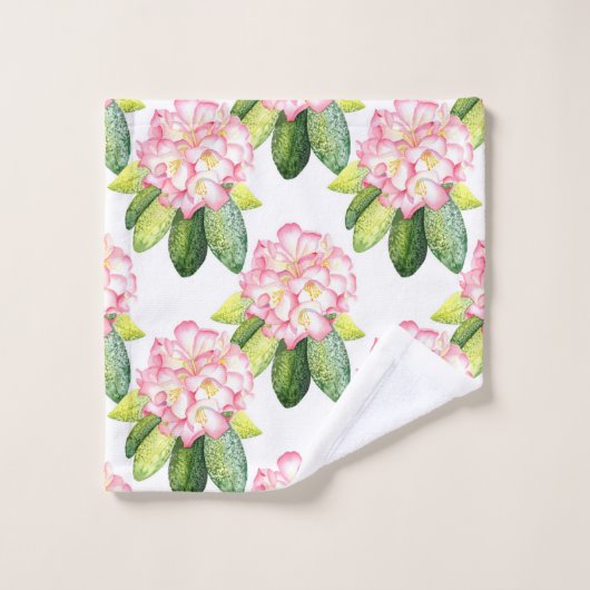 Motif Roches roses (Gant de toilette)