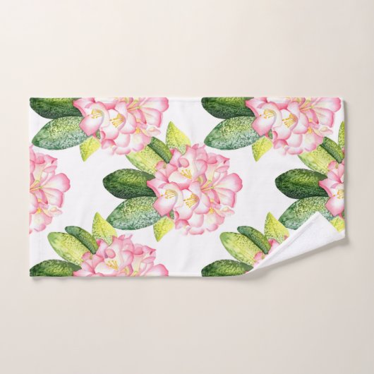 Motif Roches roses (Serviette à main)