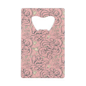 Motif romantique avec des coeurs et des oiseaux (Dos)