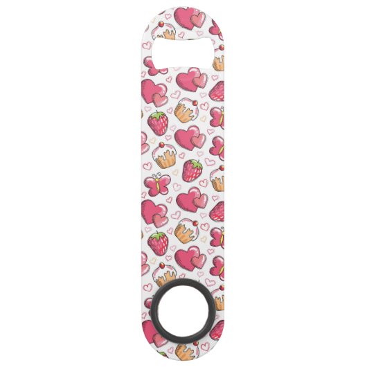 motif romantique de nourriture (Devant)