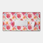 Motif rose Aquarelle Peony (Clavier et souris)