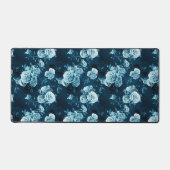 Motif Rose bleu classique (Recto)