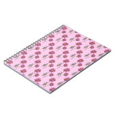 Motif rose Carnet Dill Daisy (Côté gauche)