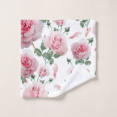 Motif rose de roses de dispersion (Gant de toilette)