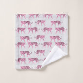 Motif rose de tigres (Gant de toilette)