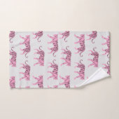 Motif rose de tigres (Serviette à main)