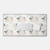 Motif rose Floral Garden (Clavier et souris)