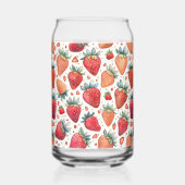 Motif rose fraise mûre (Gauche)