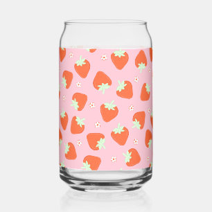 Motif rose fraise mûre