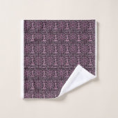 Motif rose incomparable (Gant de toilette)