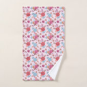 Motif Rose inspiré d'automne Imprimer Ensemble de  (Serviette à main)