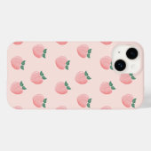 Motif rose mignon iPhone 14 Coque - Matte Fin (Verso (horizontal))