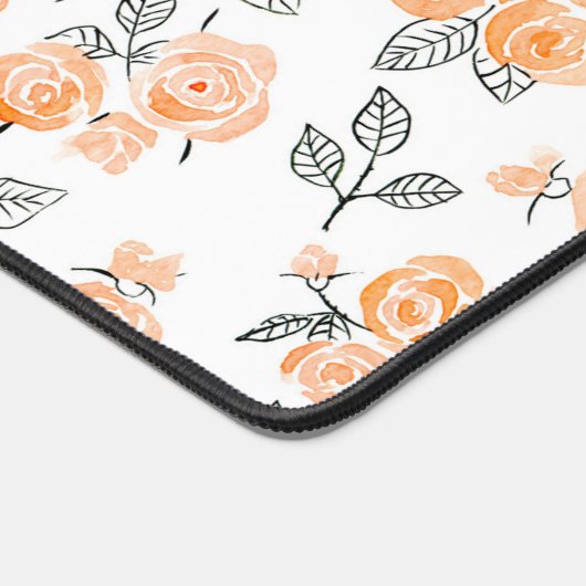 Motif rose Peach (Coin)