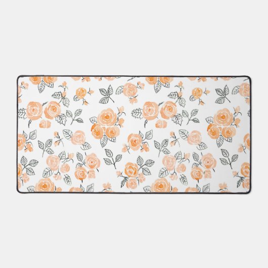 Motif rose Peach (Recto)