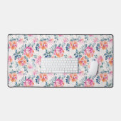 Motif Rose peint (Clavier et souris)