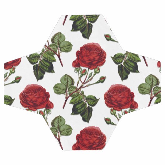 Motif Rose Red Long Stem (Plat)