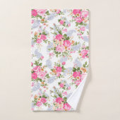 Motif rose Roses (Serviette à main)