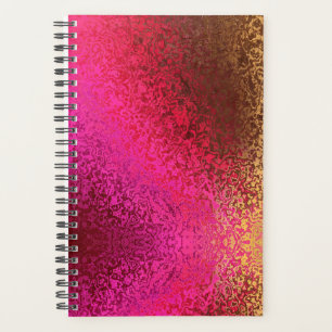 Motif rose rouge et or